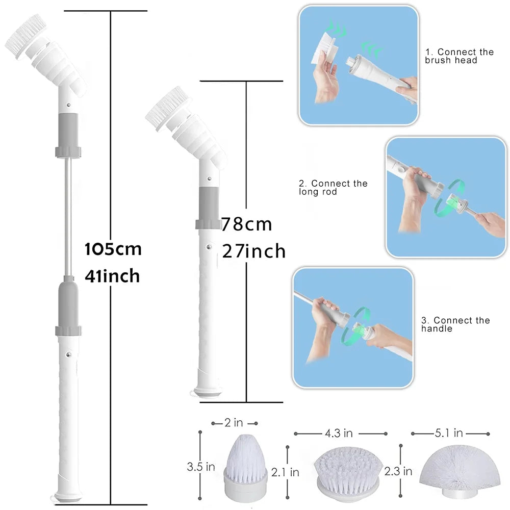 Electric Spin Scrubber