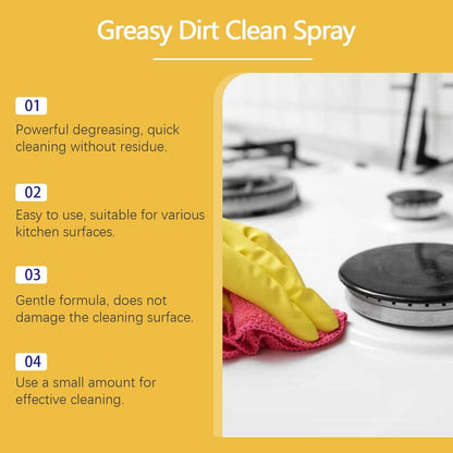 All-Purpose Kitchen Degreaser – Heavy Oil Cleaner for Ovens, Grills & Fryers (17 fl oz)