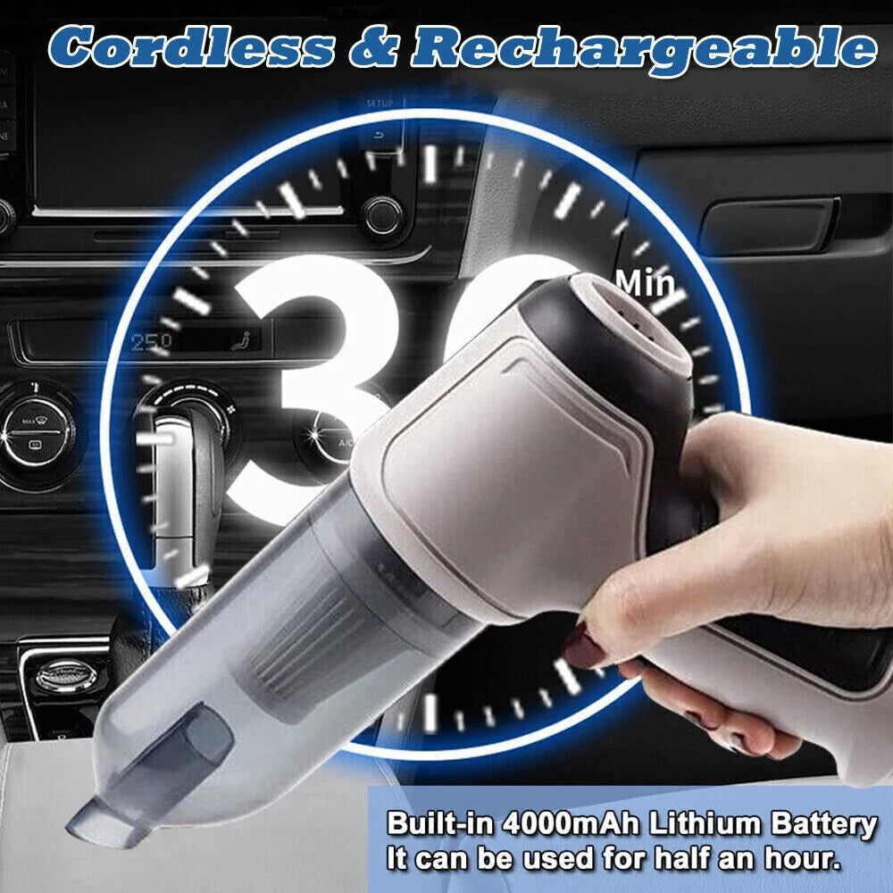Wireless Car Vacuum Cleaner – TurboPower™