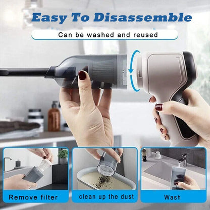 Wireless Car Vacuum Cleaner – TurboPower™