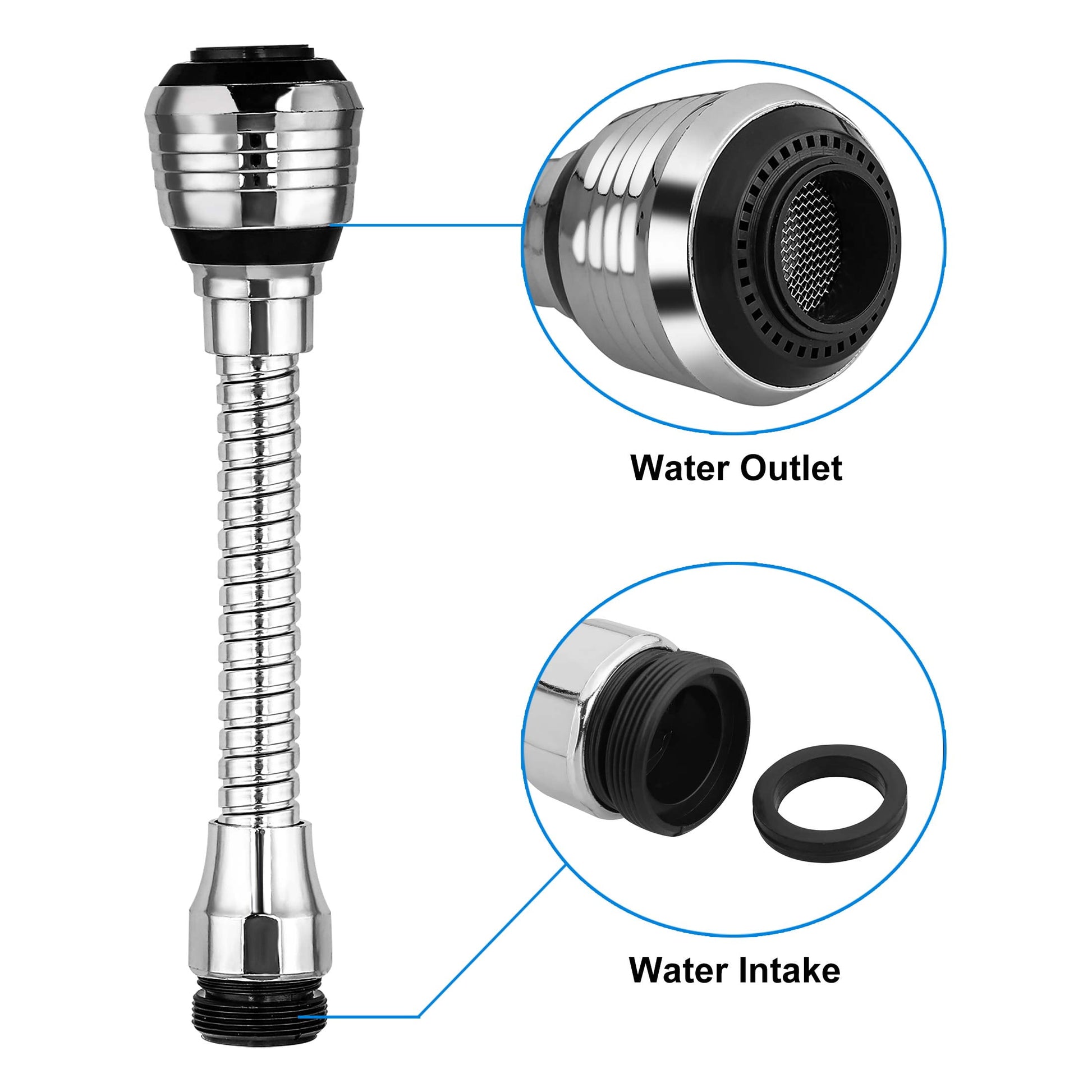 360° Rotating Faucet Extender