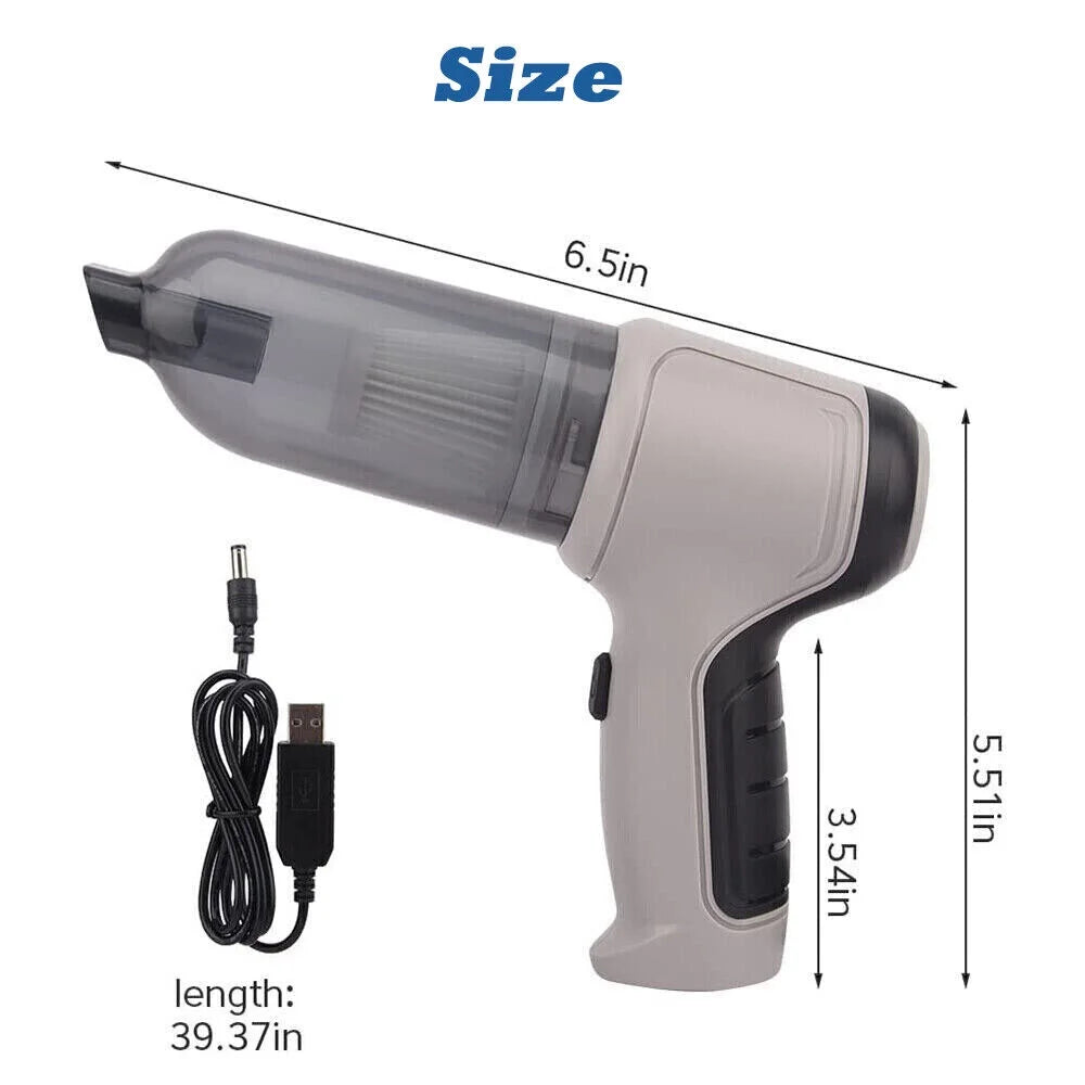 Wireless Car Vacuum Cleaner – TurboPower™