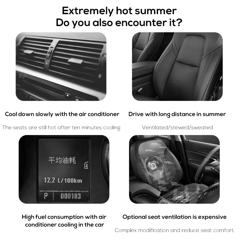 Car Seat Fan