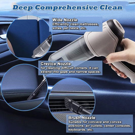 Wireless Car Vacuum Cleaner – TurboPower™